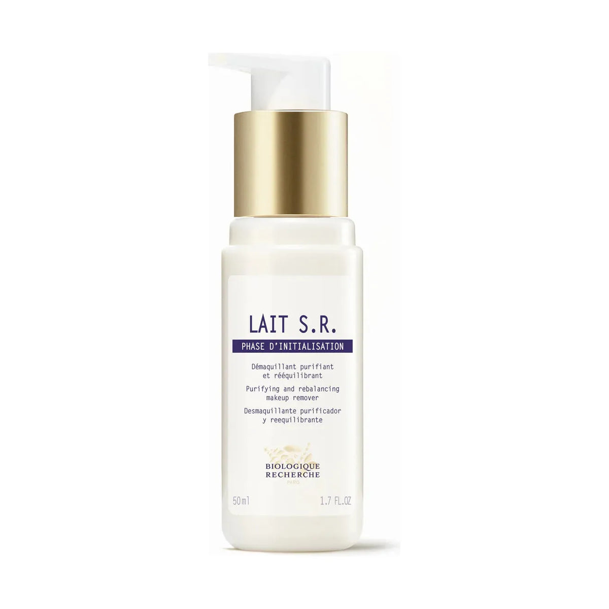 Lait S.R. Purifying and rebalancing makeup remover