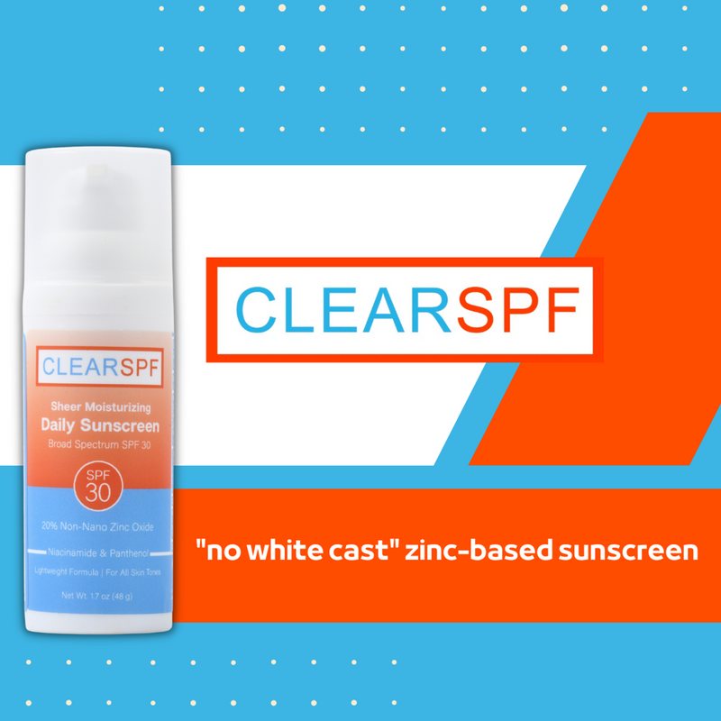 ClearSPF Sheer Moisturizing Daily Sunscreen, Broad Spectrum SPF 30