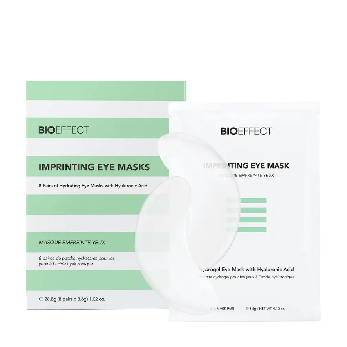 Imprinting Hydrogel Eye Masks
