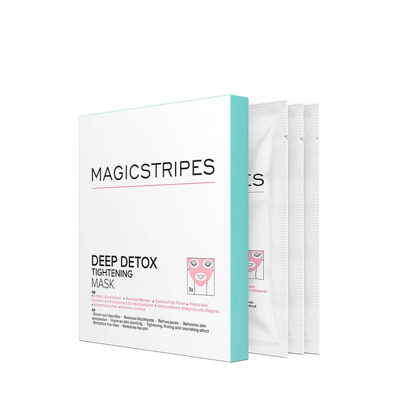 Magicstripes Deep Detox Tightening Mask Box 3 Pack